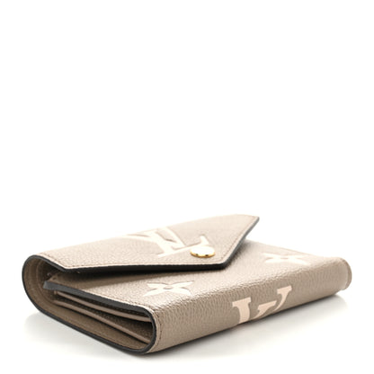 Louis Vuitton Empreinte Monogram Giant Victorine Wallet Tourterelle Creme 4 of 9