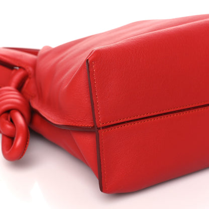 Loewe Calfskin Flamenco Knot Bag Red 8 of 10