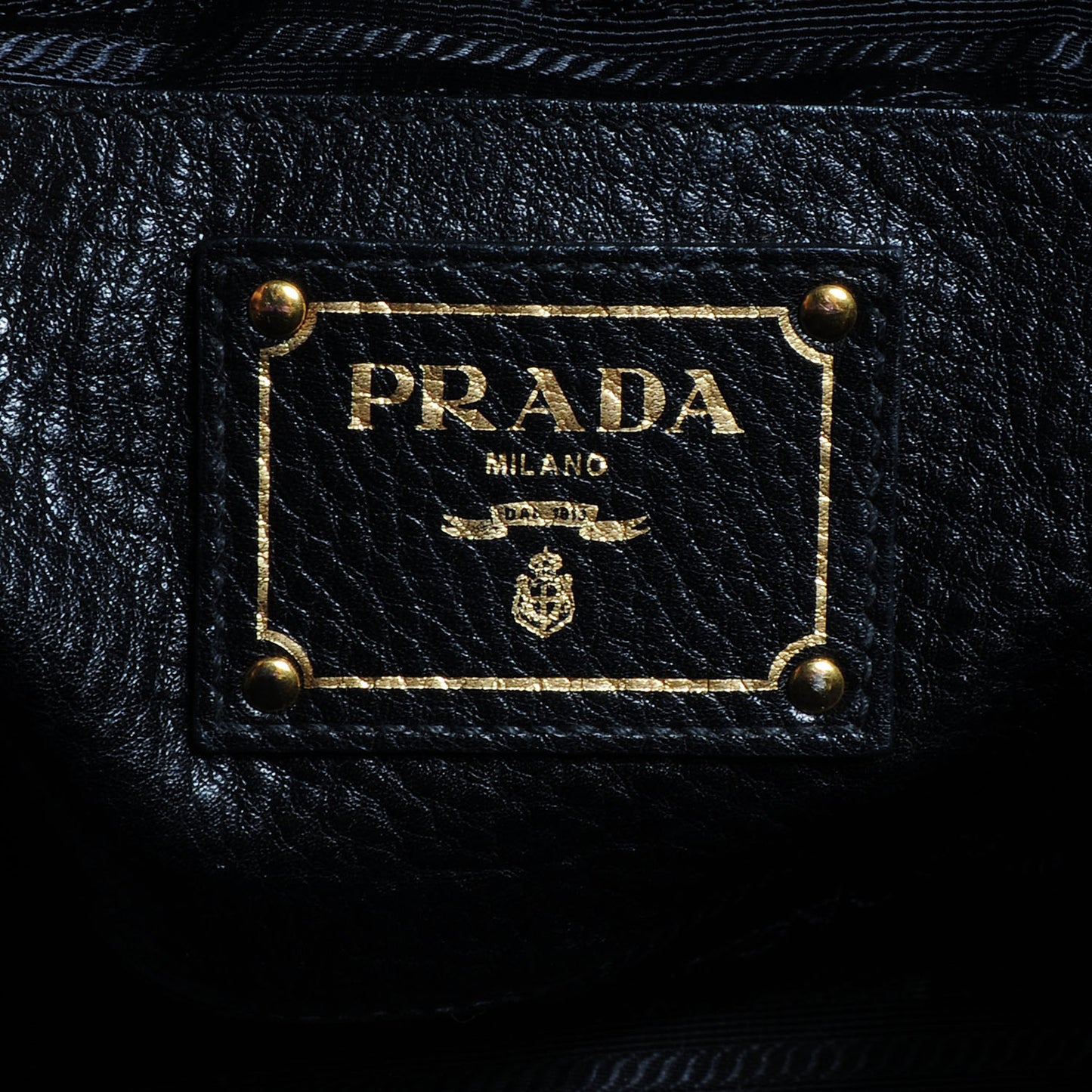 Vitello Daino Shopping Tote Nero Black