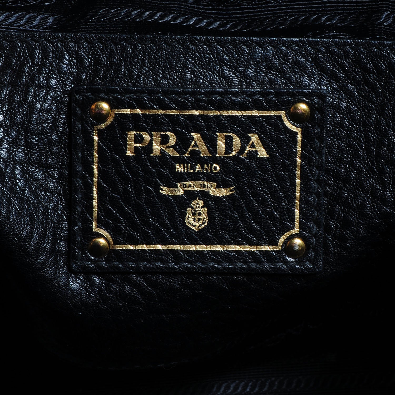 Prada Vitello Daino Shopping Tote Nero Black 6 of 11