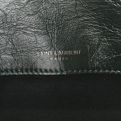 Saint Laurent Crinkled Calfskin Matelasse Monogram Baby Niki Chain Satchel 6 of 12
