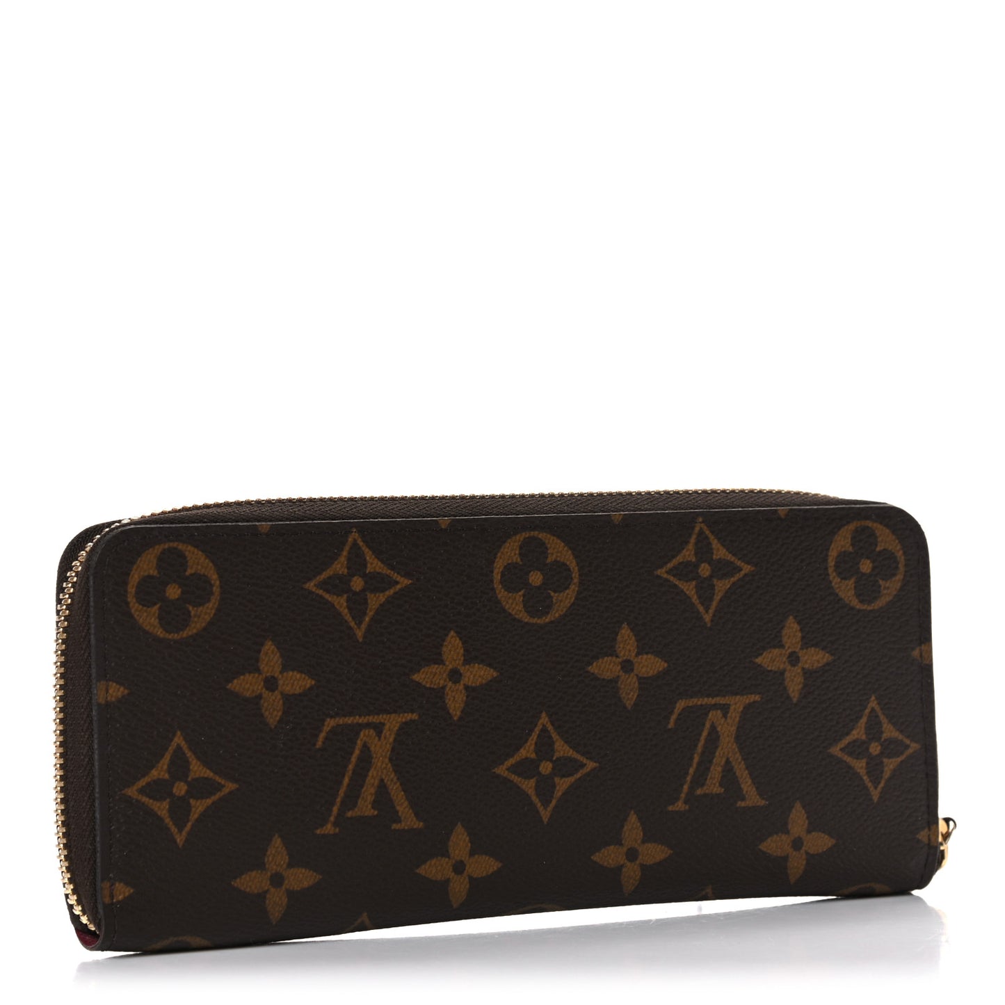 Monogram Clemence Wallet Fuchsia