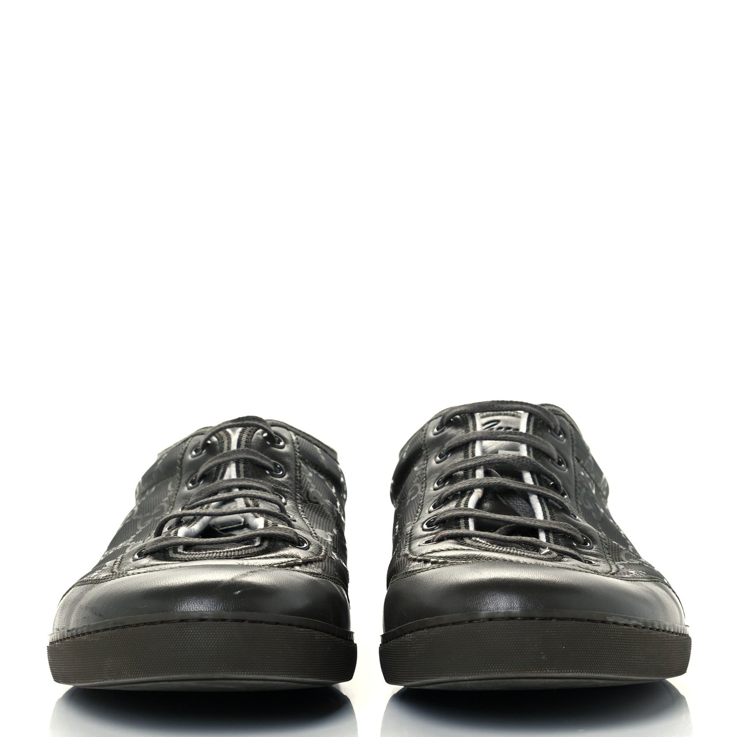 Imprime Monogram Low Top Sneakers 11 Military