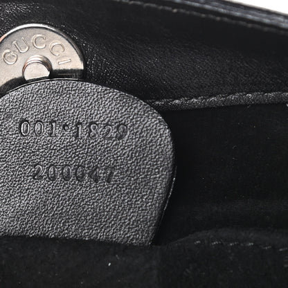 Gucci Calfskin Shoulder Bag Black 7 of 11