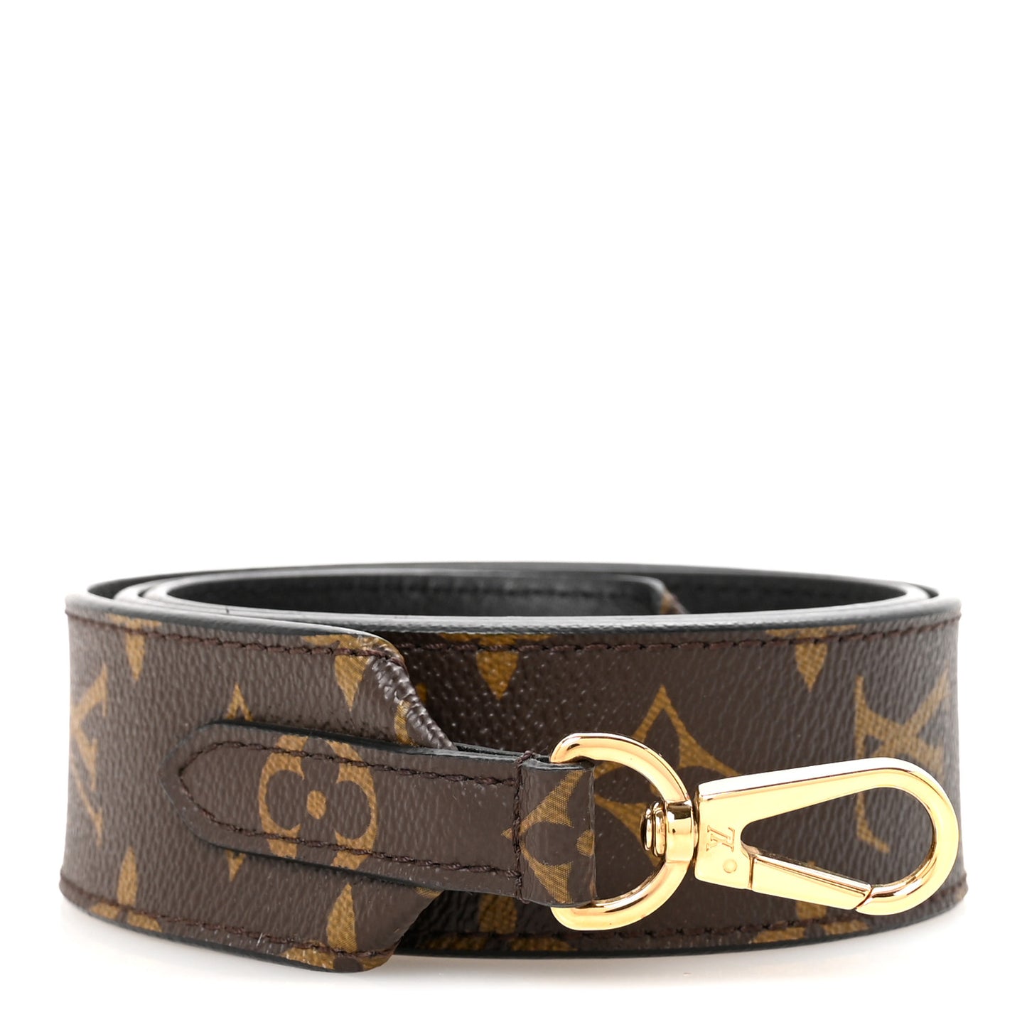 Monogram Bandouliere Shoulder Strap Black