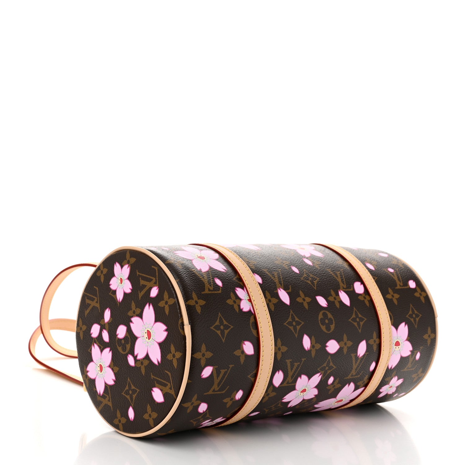 Louis Vuitton LV X TM Monogram Cherry Blossom Papillon Sakura Brown 5 of 11