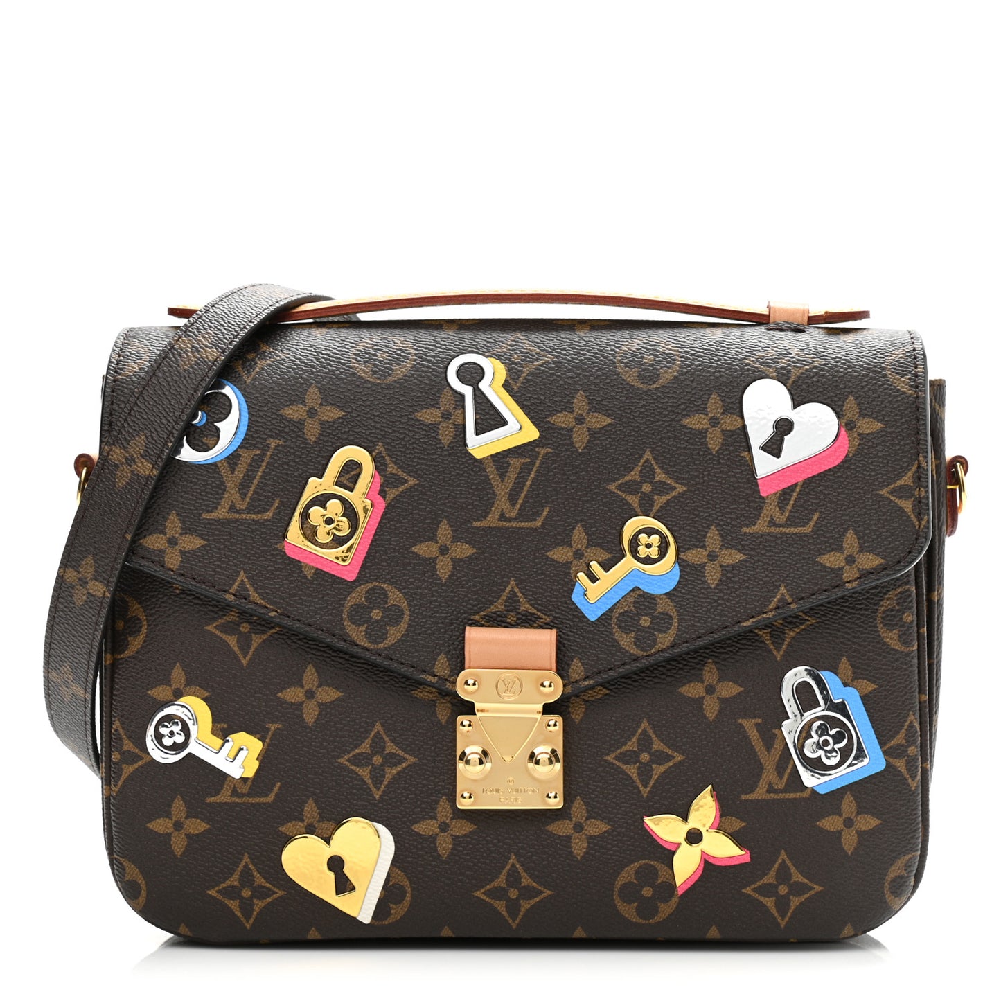 Monogram Love Lock Pochette Metis