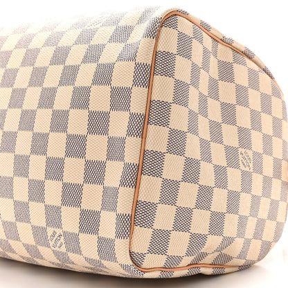Louis Vuitton Damier Azur Speedy 30 10 of 12