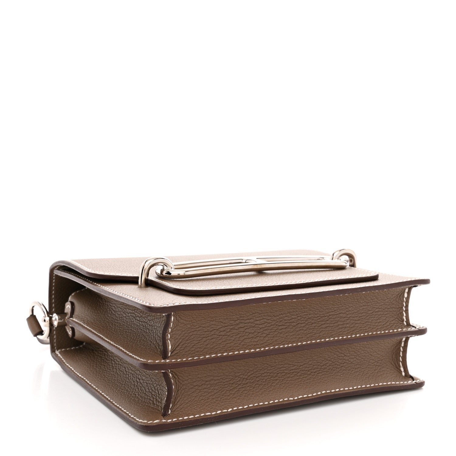 Hermes Evercolor Mini Sac Roulis Etoupe 4 of 11