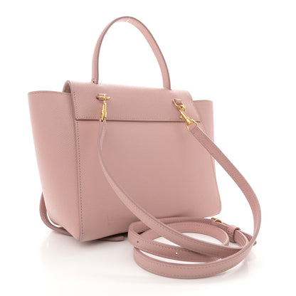 Celine Grained Calfskin Nano Belt Bag Vintage Pink 3 of 11