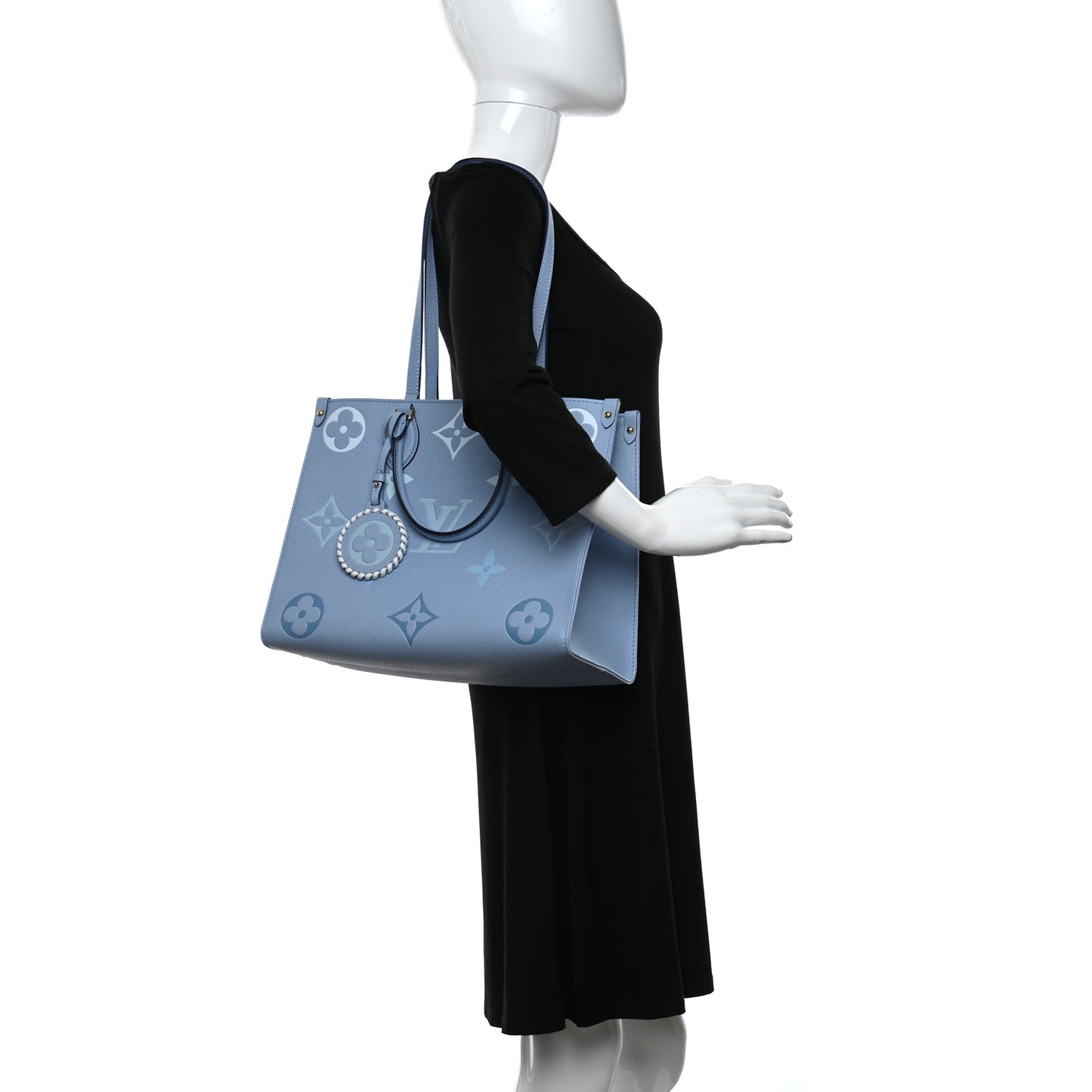 Empreinte Monogram Giant By The Pool Onthego MM Summer Blue