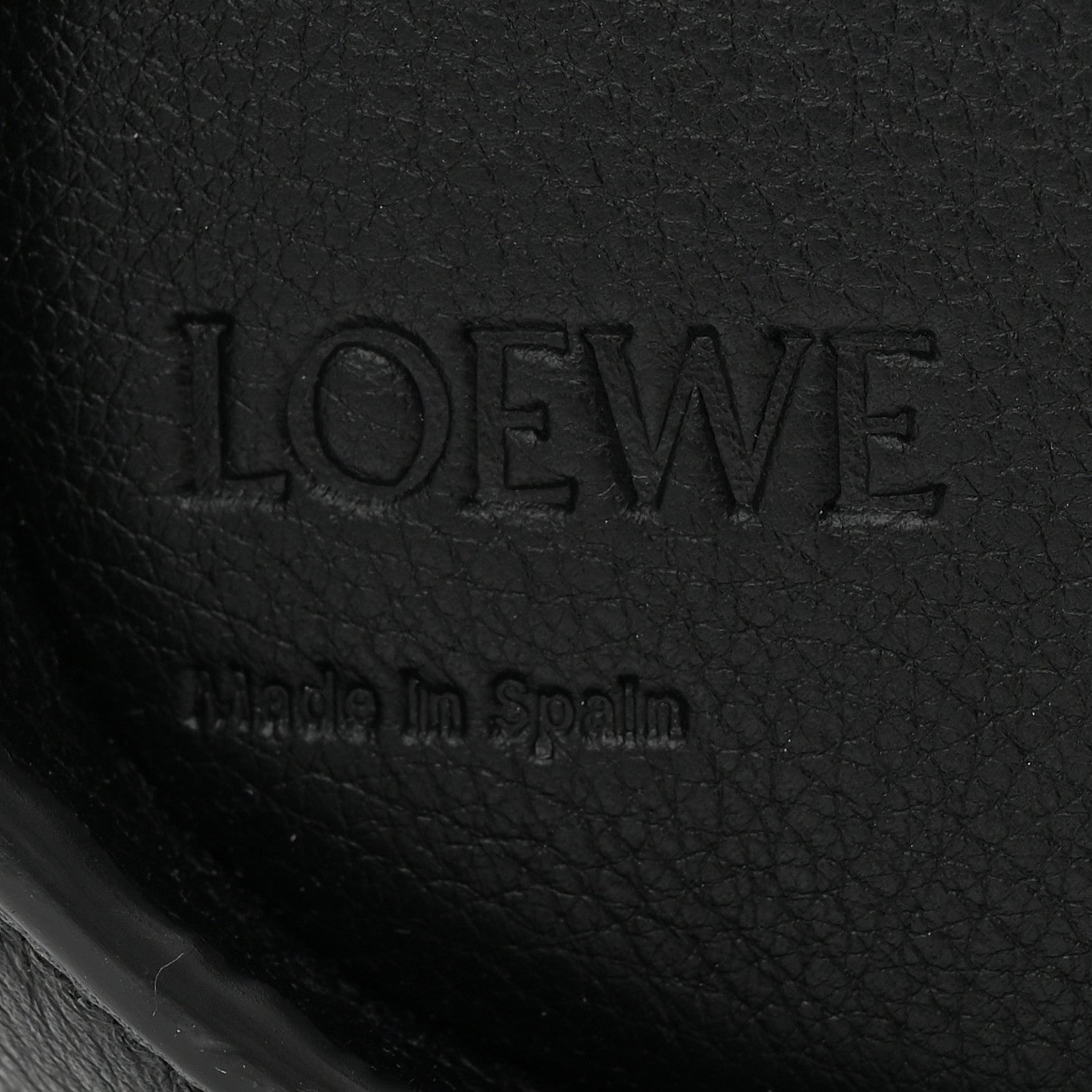 Loewe Calfskin Mini Elephant Crossbody Bag Black 6 of 10