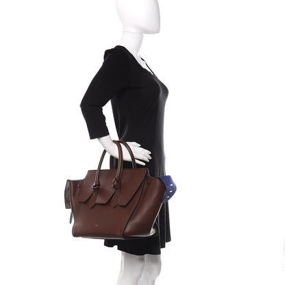 Celine Natural Calfskin Small Tie Knot Tote Chocolate 2 of 11