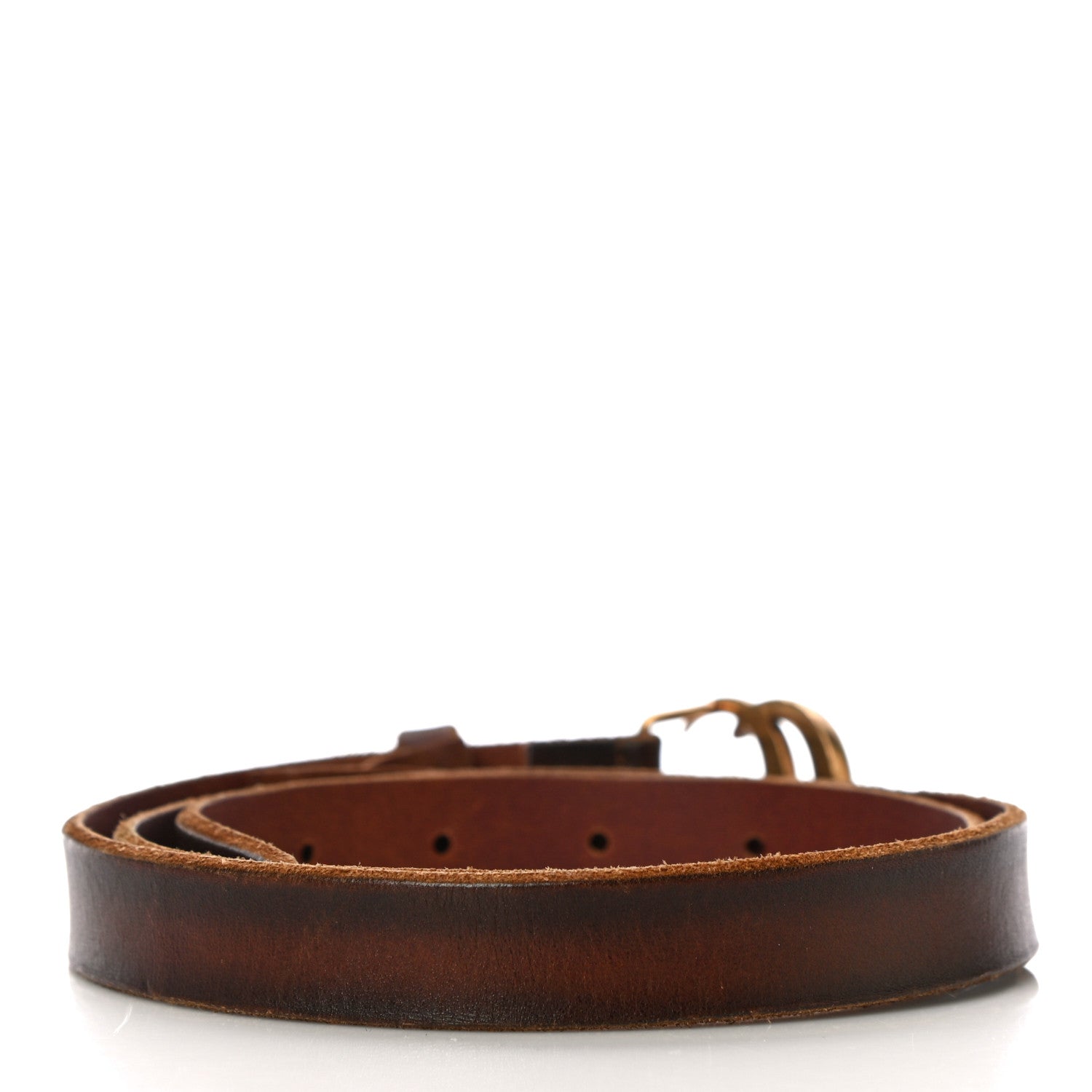Gucci Faded Calfskin Double G 20mm Belt 85 34 Cuir 2 of 10