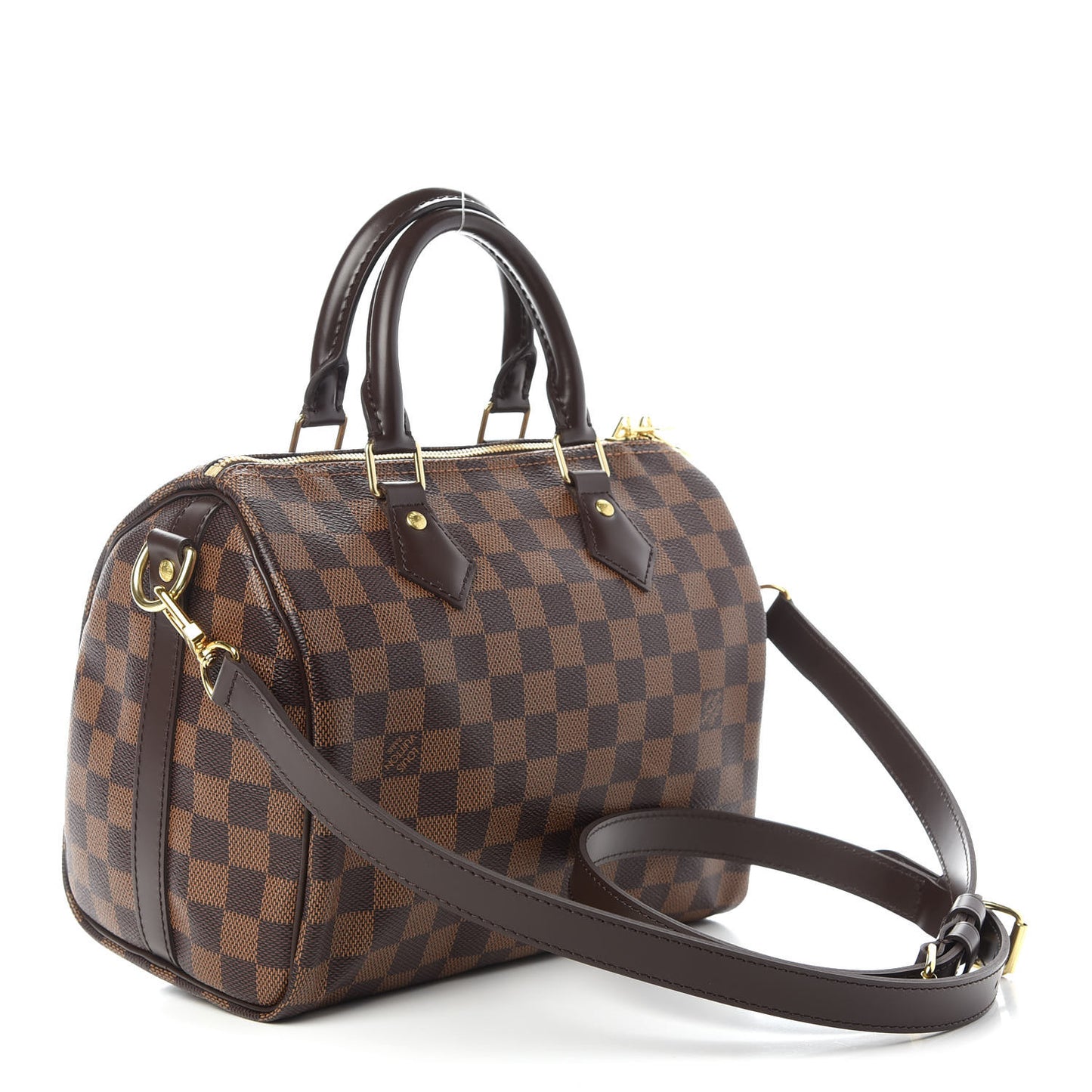 Damier Ebene Speedy Bandouliere 25