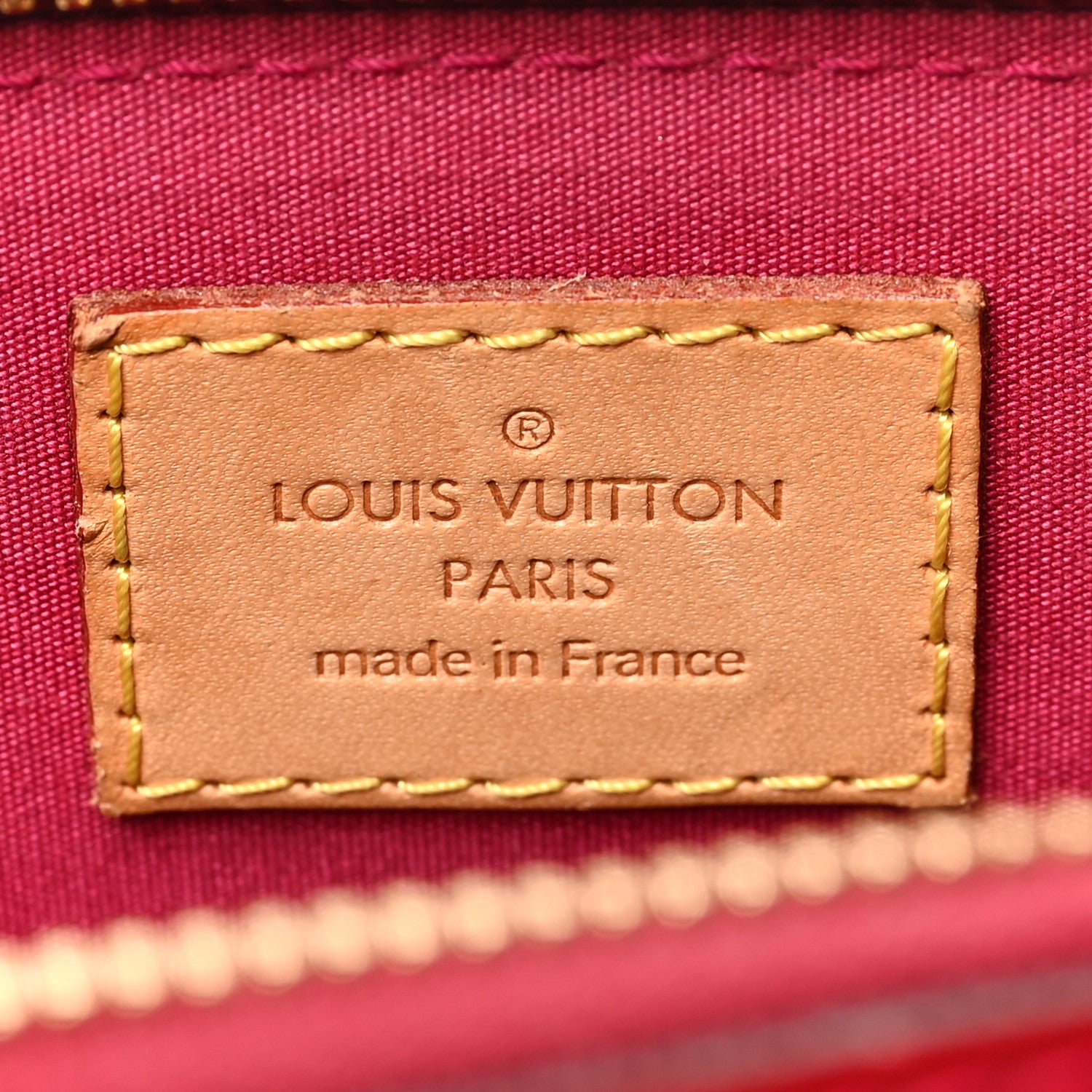 Louis Vuitton Vernis Alma BB Rose Indien 6 of 8