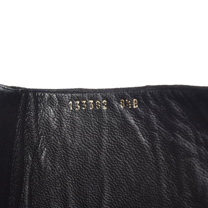 Gucci Calfskin Silk Lifford Boots 8.5 Black 6 of 9