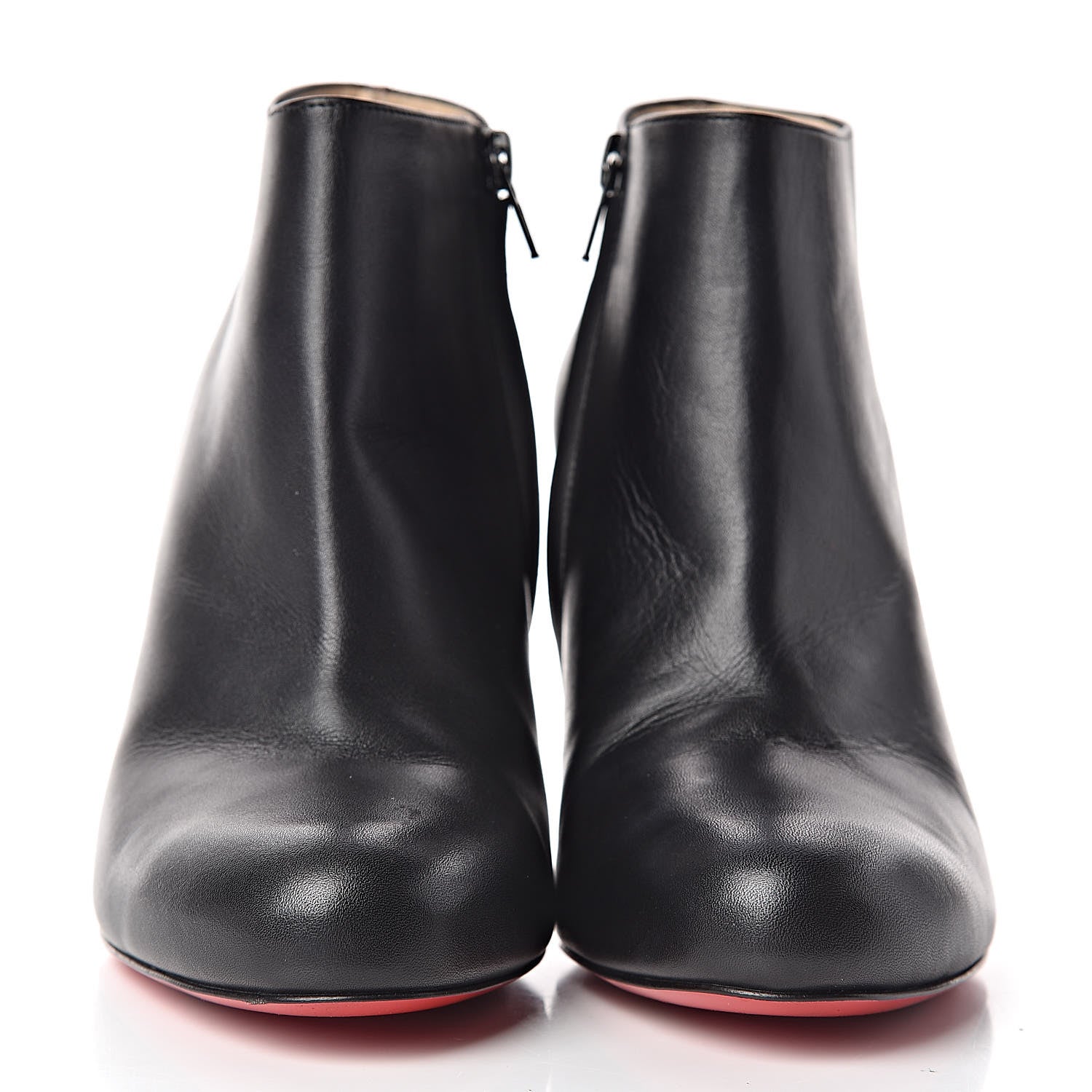 Christian Louboutin Calfskin Belle 85 Ankle Boots 39 Black 2 of 10