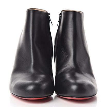 Christian Louboutin Calfskin Belle 85 Ankle Boots 39 Black 2 of 10
