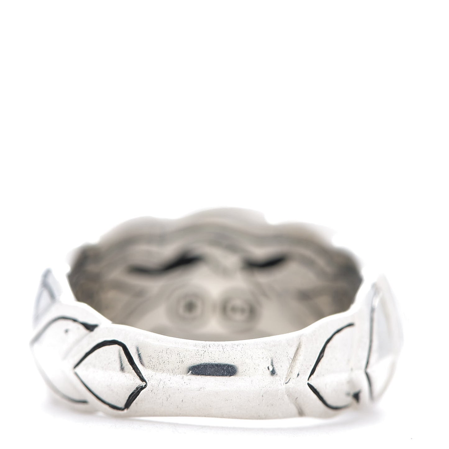 Sterling Silver Legends Naga Band Ring 55 7