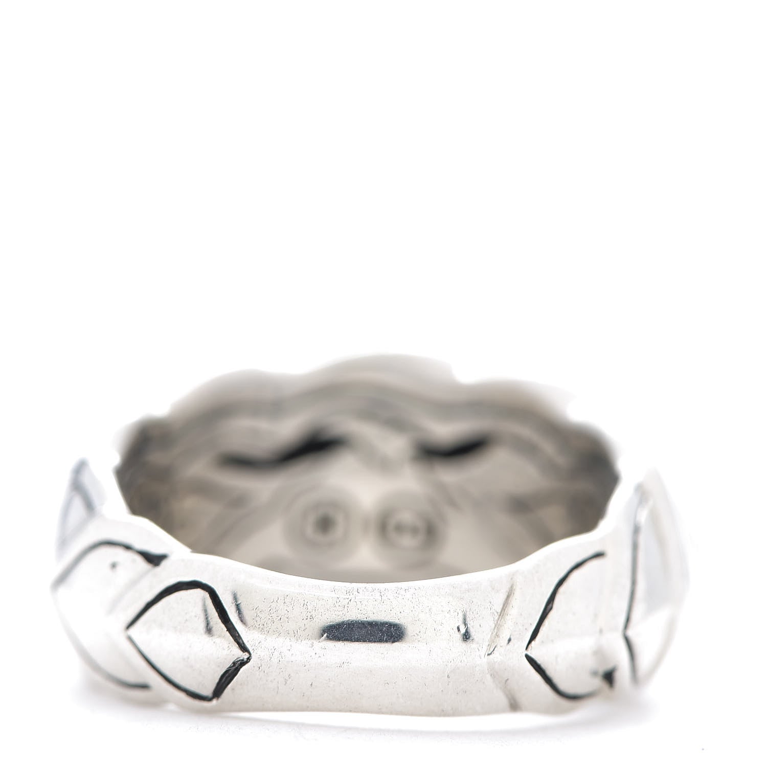 John Hardy Sterling Silver Legends Naga Band Ring 55 7 4 of 5
