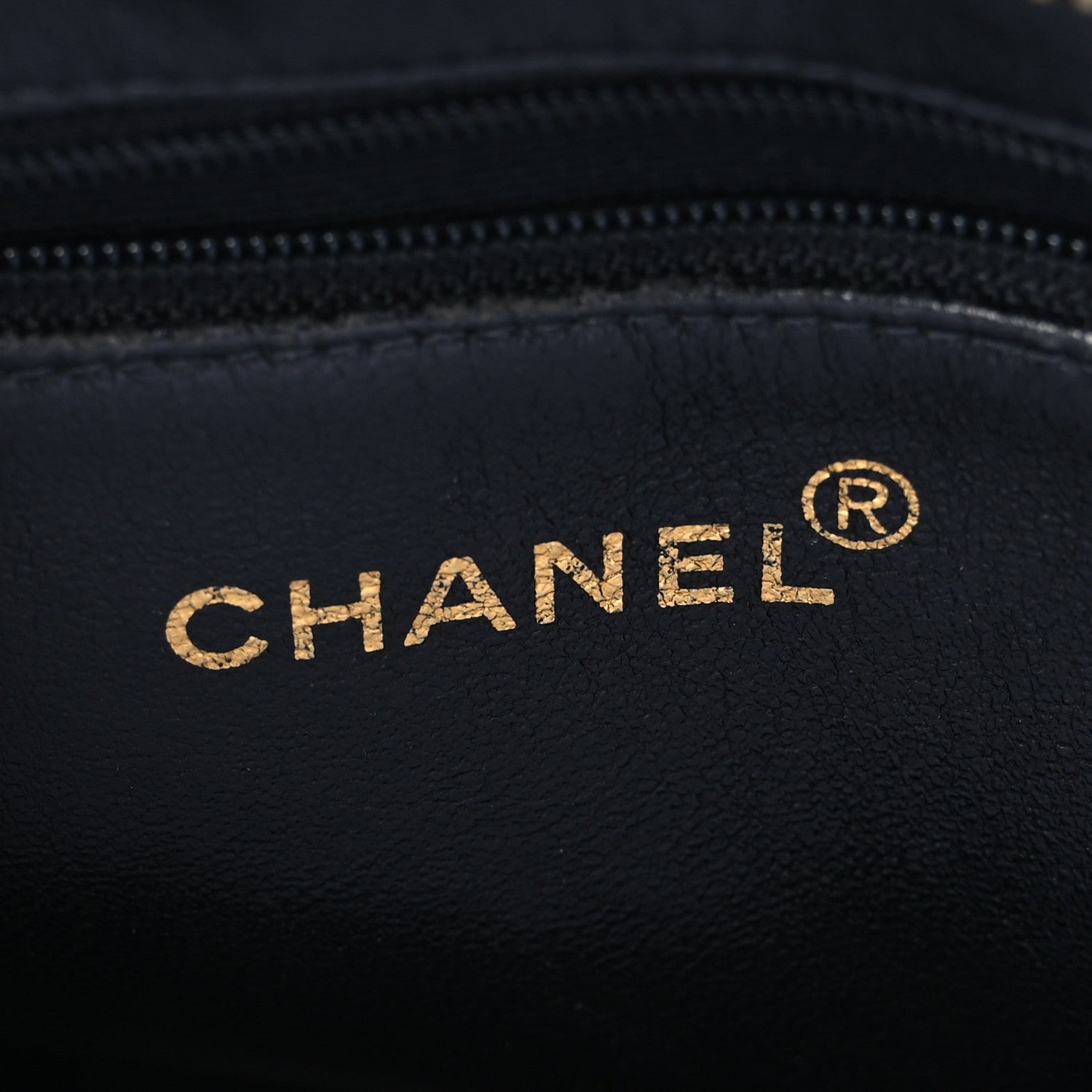 Chanel Caviar Quilted Medallion Tote Black 6 of 11