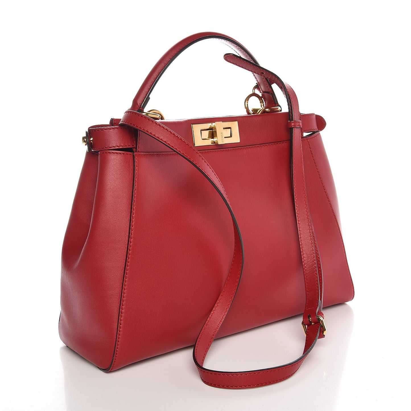 Vitello Morgan Fabric Jacquard Pequin Medium Peekaboo Iconic Satchel Mattone Tobacco Black