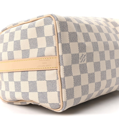Louis Vuitton Damier Azur Speedy Bandouliere 25 8 of 10