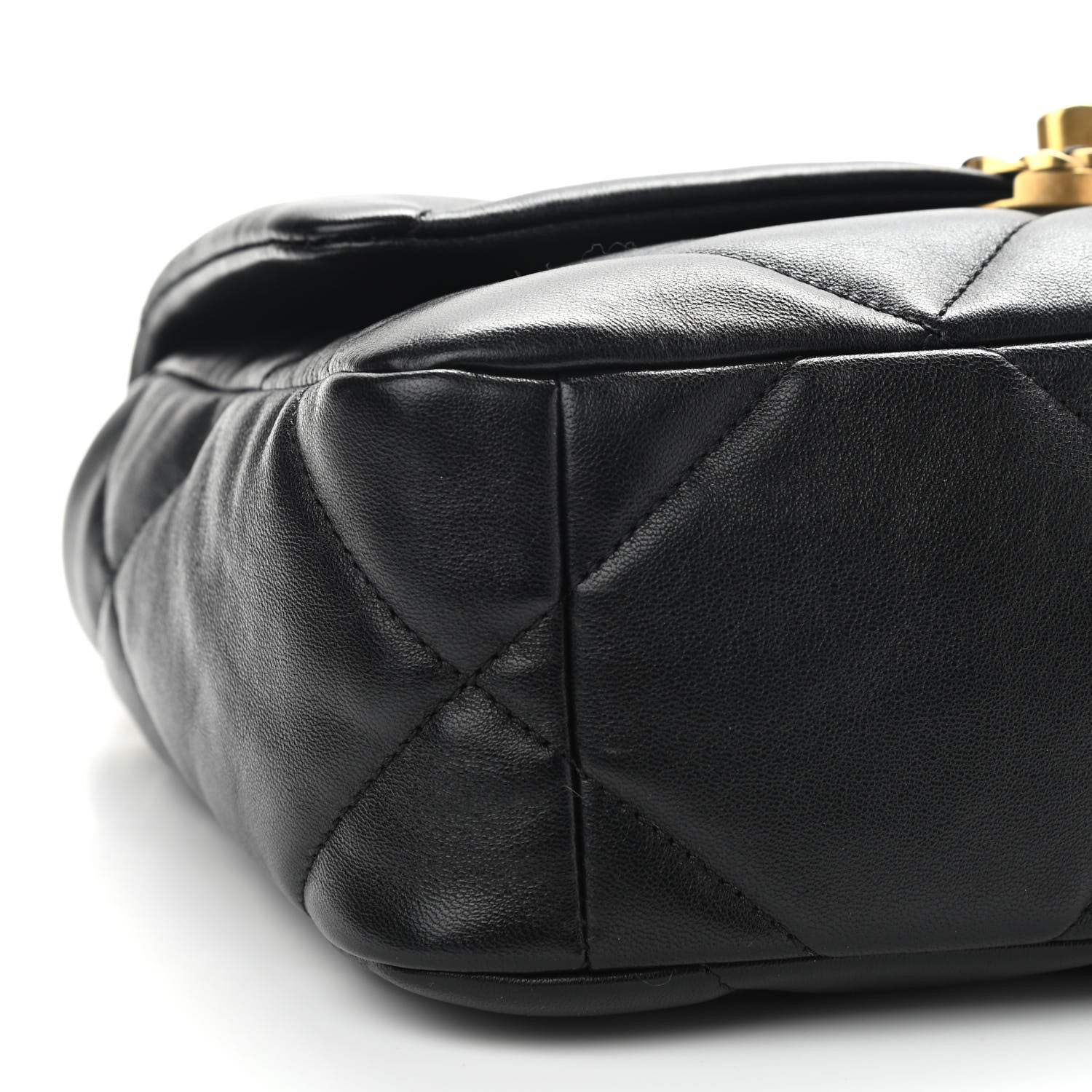 Chanel Lambskin Quilted Medium Chanel 19 Flap Black 8 of 9