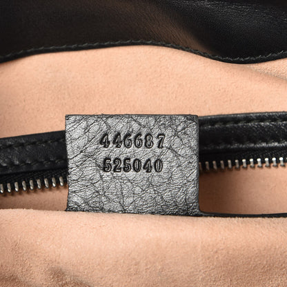 Gucci Calfskin Web Medium Dionysus Hobo Black White 8 of 8