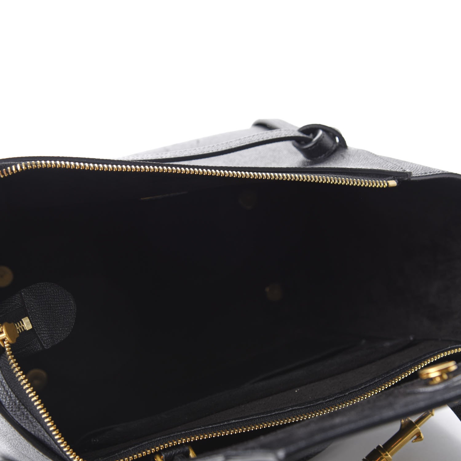 Celine Baby Grained Calfskin Mini Belt Bag Black 6 of 10