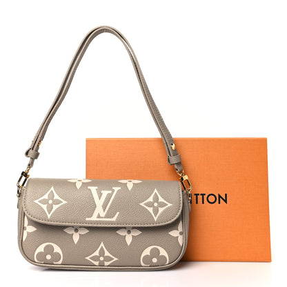 Louis Vuitton Empreinte Monogram Giant Ivy Wallet On Chain Tourterelle Creme 9 of 9