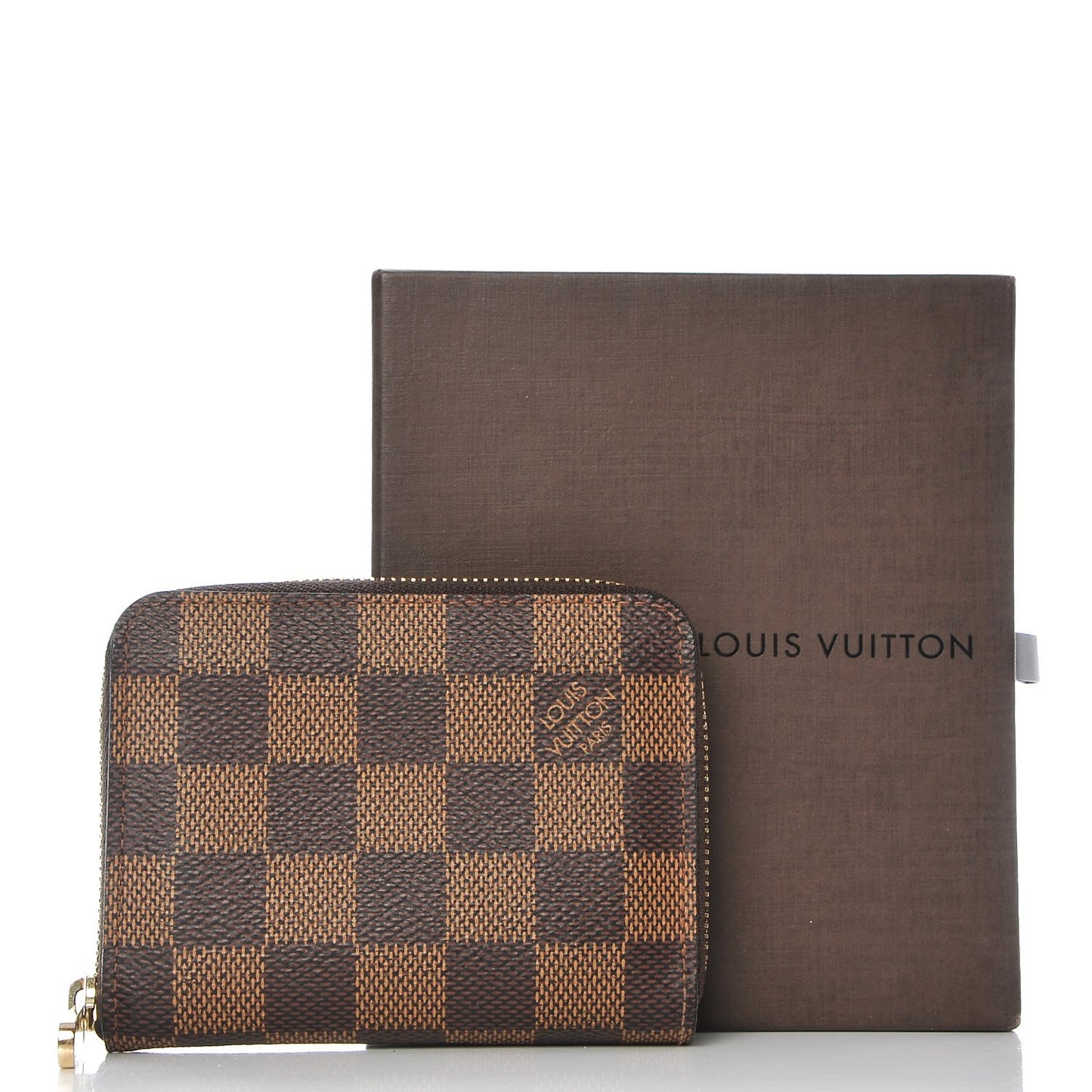 Damier Ebene Zippy Coin Purse