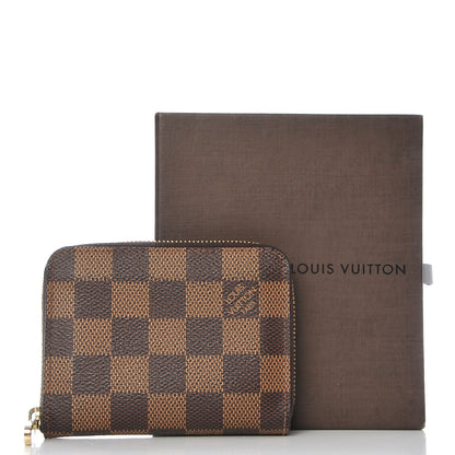 Louis Vuitton Damier Ebene Zippy Coin Purse 8 of 8