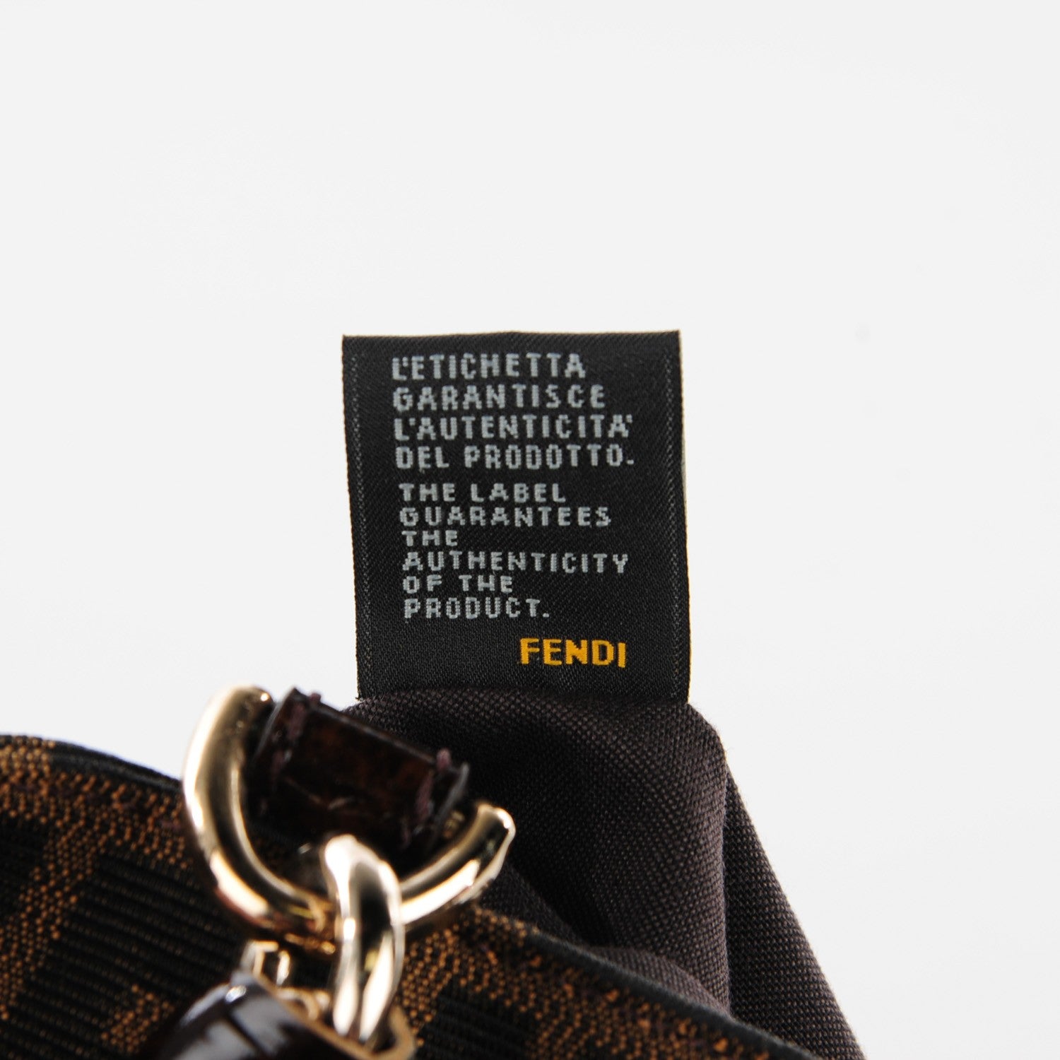 Fendi Zucca Mia Tote Tobacco 9 of 9
