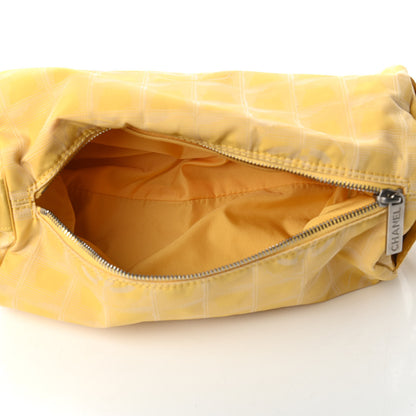Chanel Nylon Travel Duffle Yellow 5 of 10