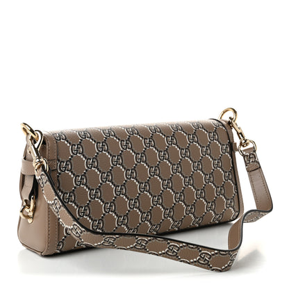 Gucci GG Shadow Monogram Small Luce Shoulder Bag Beige 3 of 10