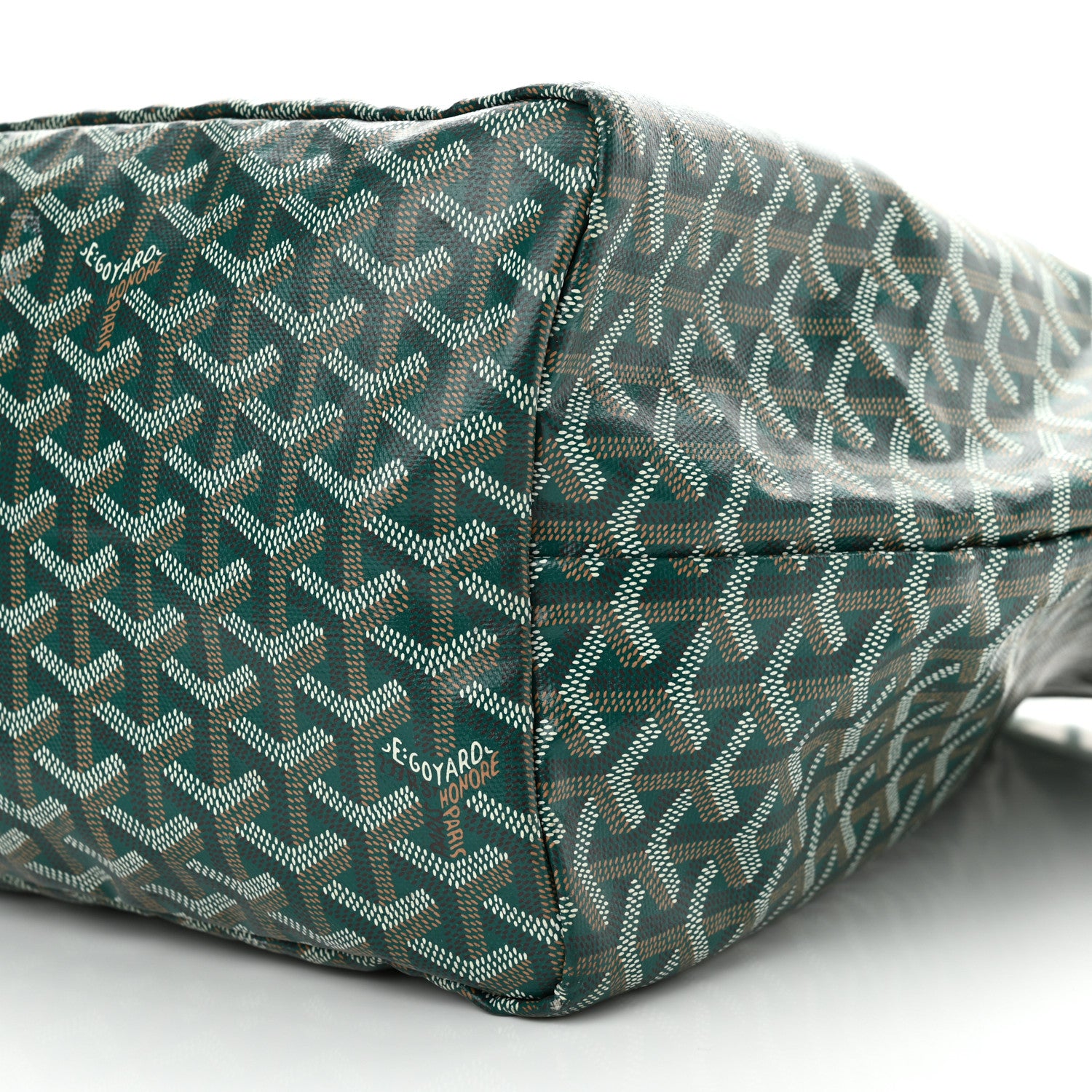 Goyard Goyardine Saint Louis GM Green 11 of 12