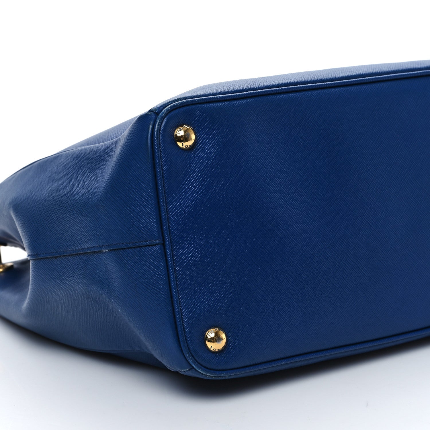 Prada Saffiano Large Galleria Double Zip Tote Bluette 8 of 11