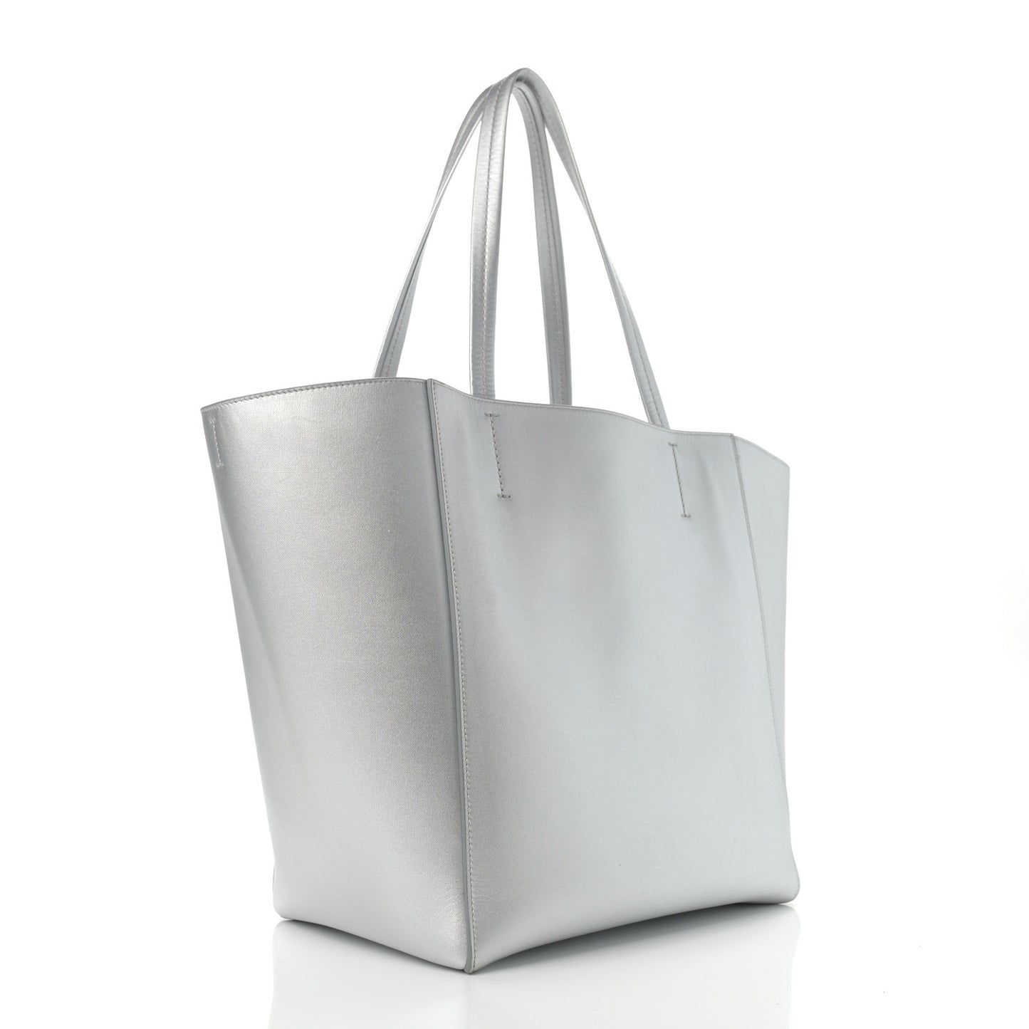 Metallic Calfskin Horizontal Cabas Phantom