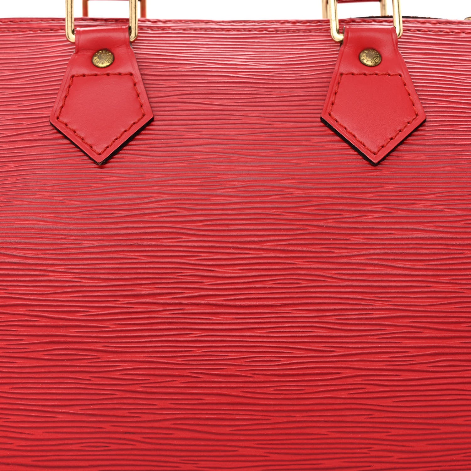 Louis Vuitton Epi Speedy 25 Castillan Red 9 of 11