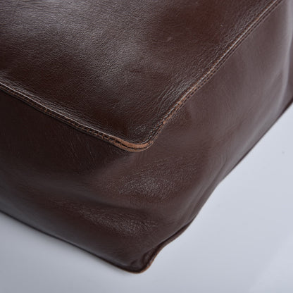 Chanel Lambskin CC Tote Brown 7 of 11