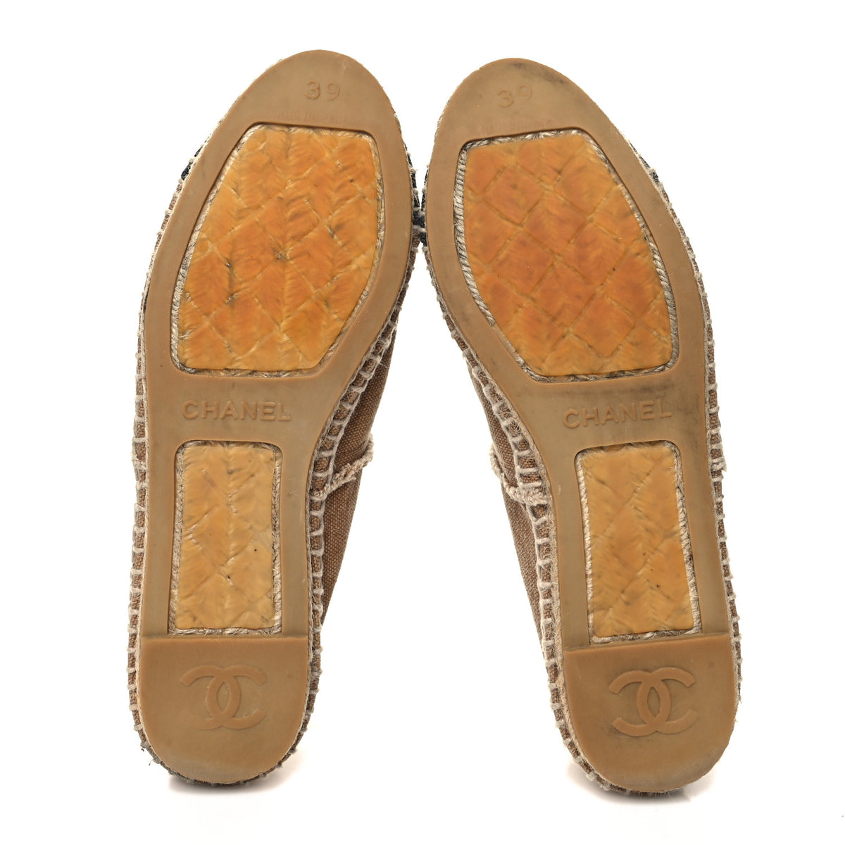 Canvas CC Espadrilles 39 Beige Black