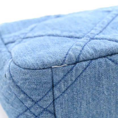 Chanel Denim Quilted Medium Chanel 19 Flap Blue 11 of 11