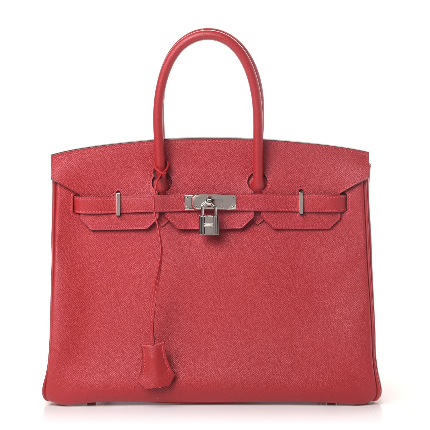 Hermes Epsom Birkin 35 Rouge Casaque 1 of 8
