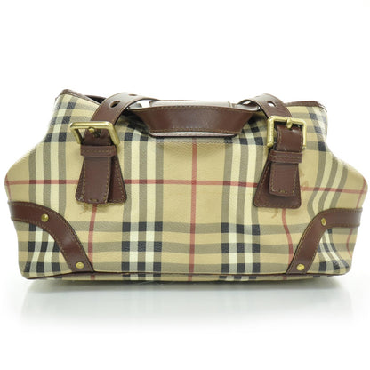 Burberry Haymarket Check Satchel 4 of 9
