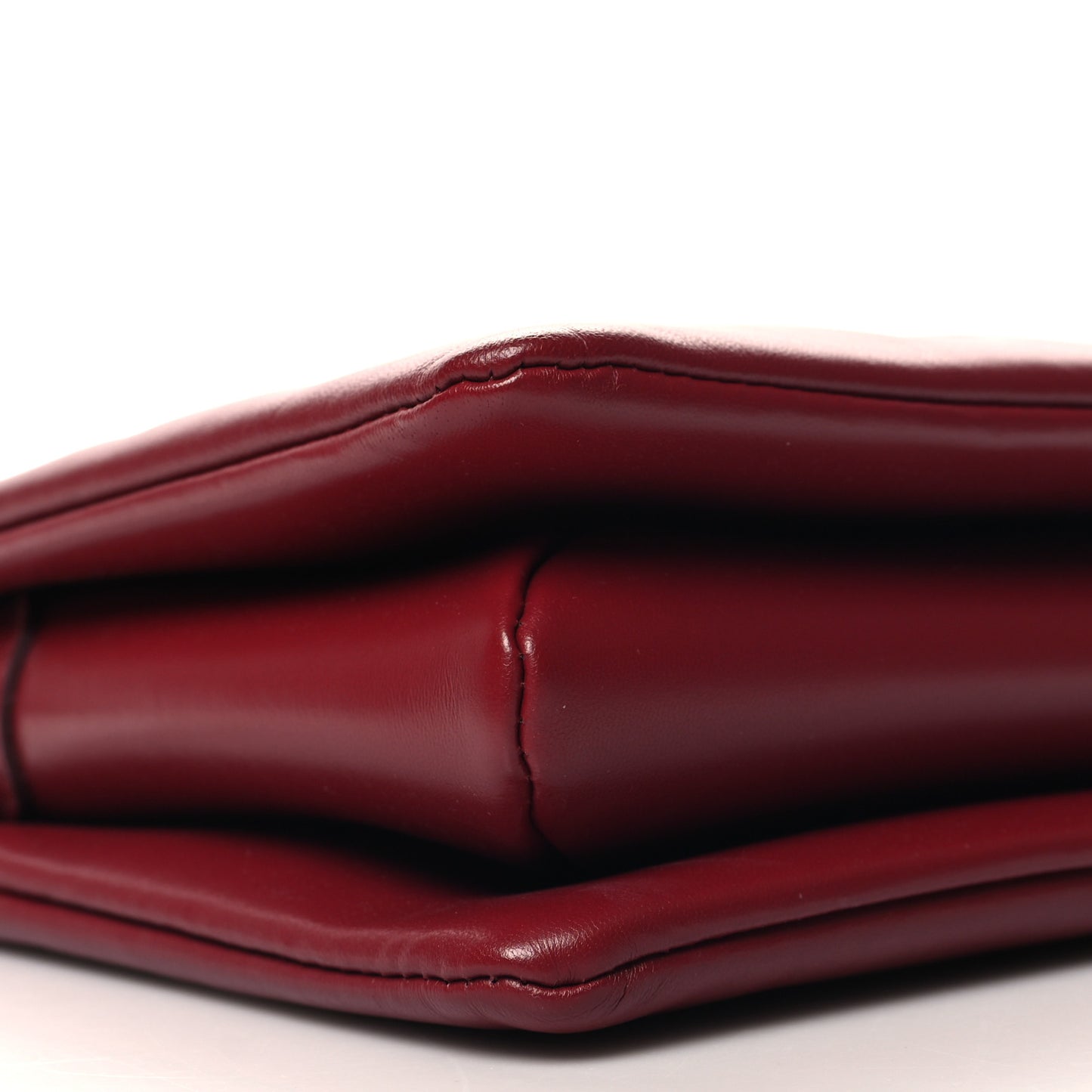 Lambskin Embossed Monogram Coussin PM Wine