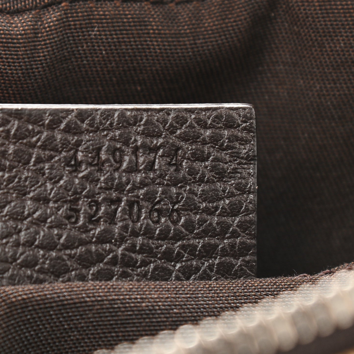Monogram Belt Bag Dark Brown