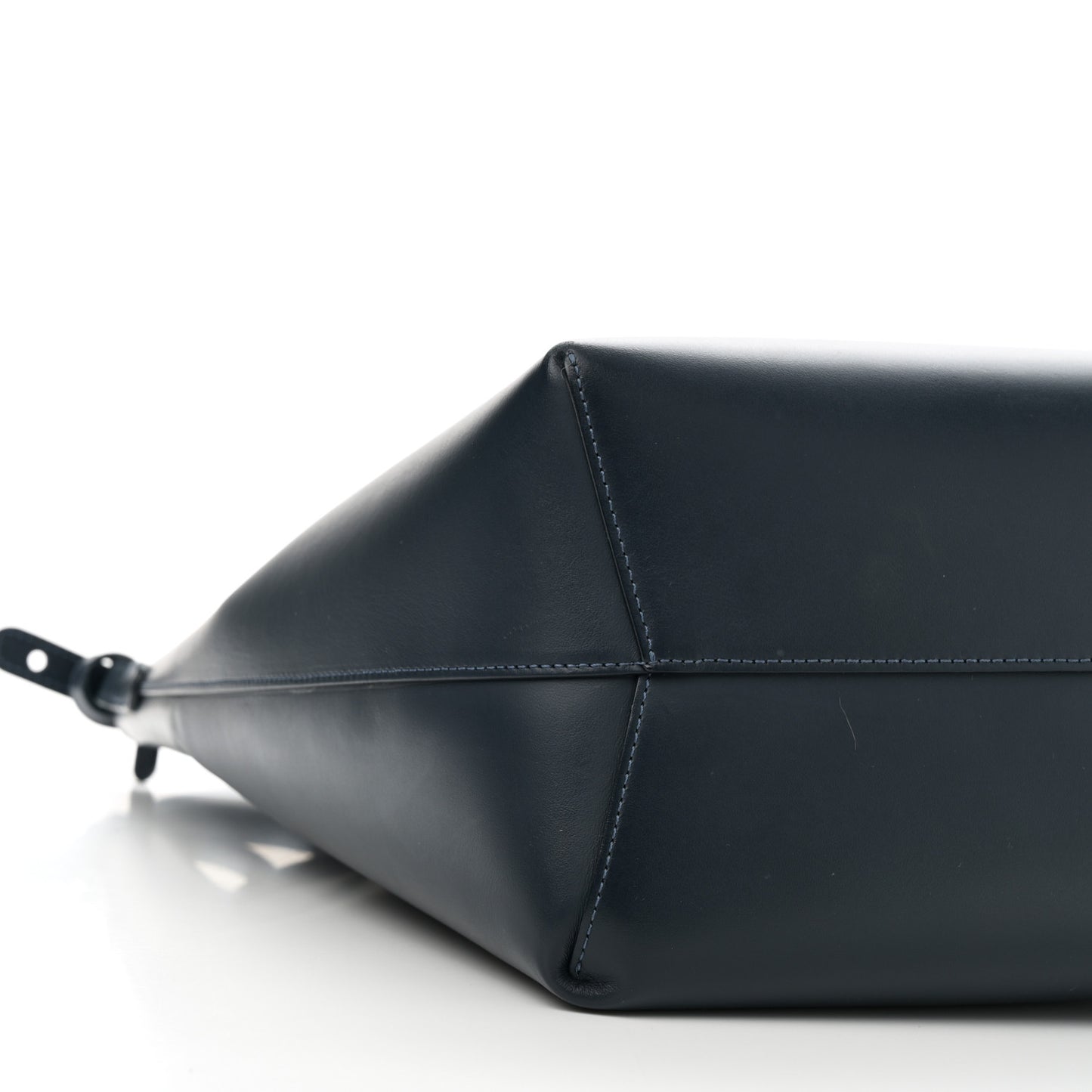 Calfskin Mini Bucket Bag Blu