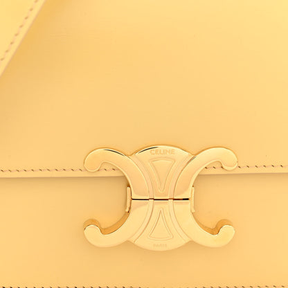 Celine Shiny Calfskin Teen Triomphe Pollen 7 of 9